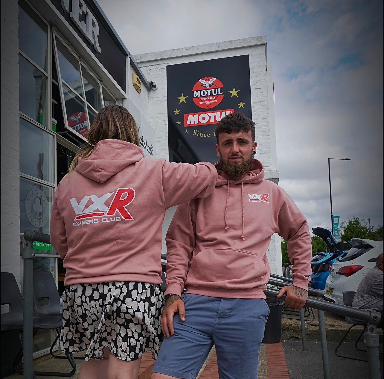 VXR Owners Club Hoodie - Dusky Pink