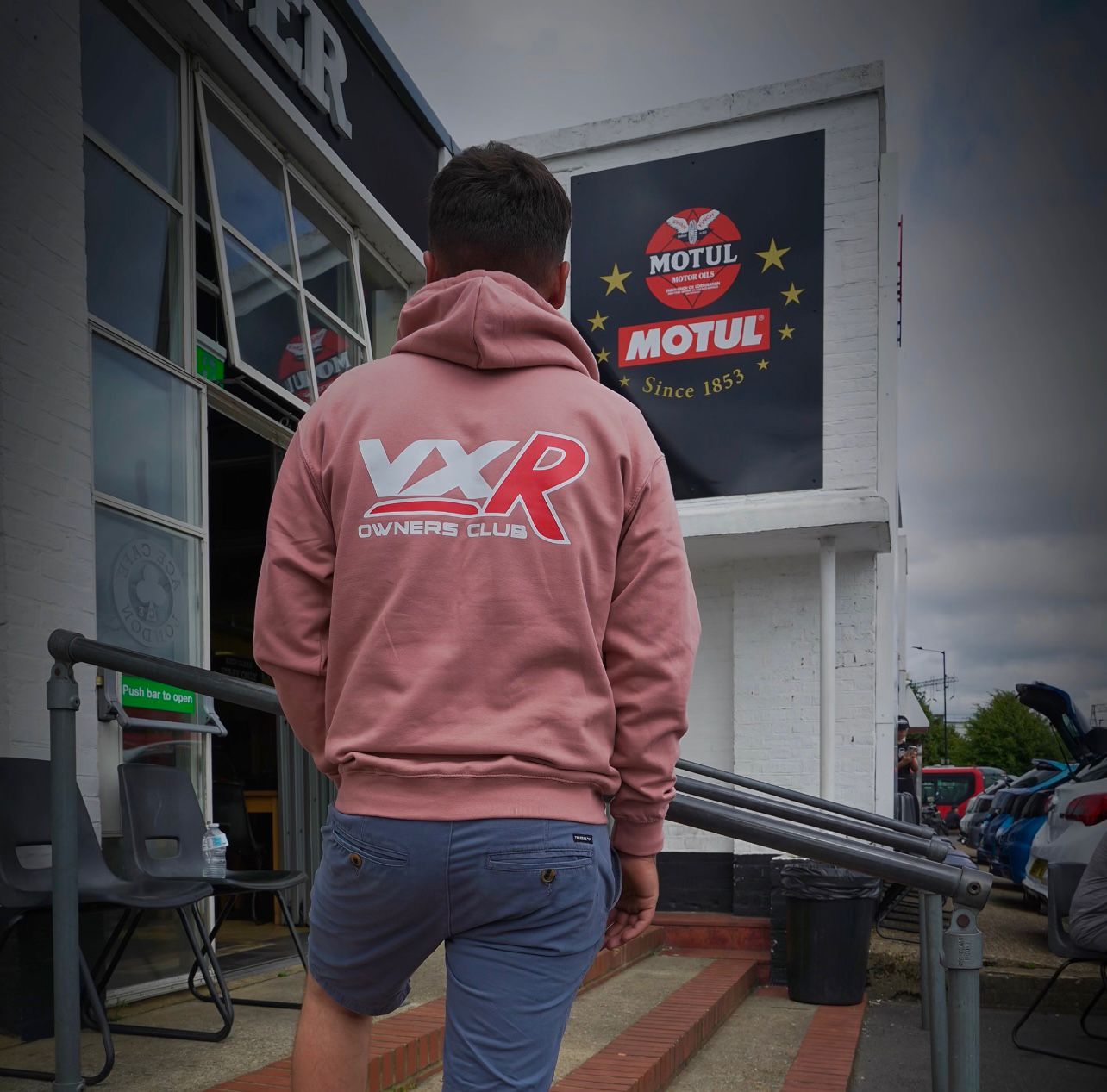 VXR Owners Club Hoodie - Dusky Pink